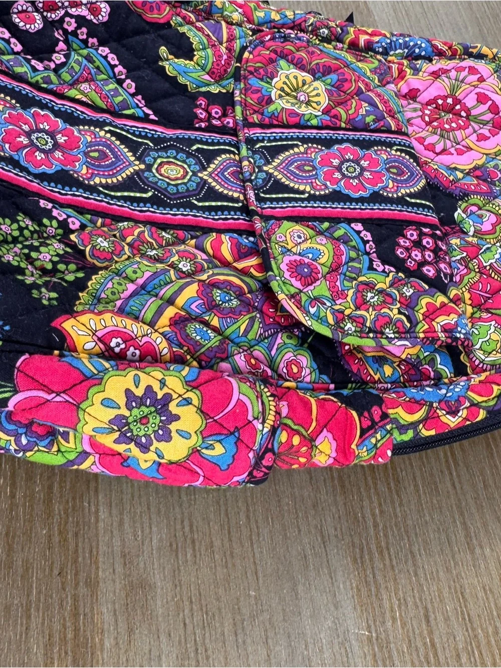 Vera Bradley Symphony In Hue Small Backpack Retired Floral Paisley Bag
